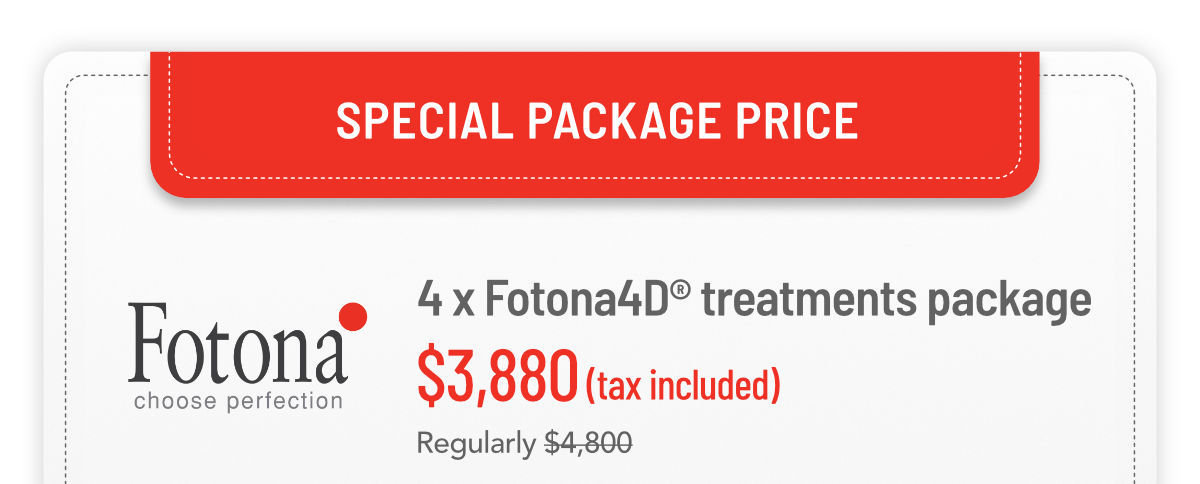 Special Package Price