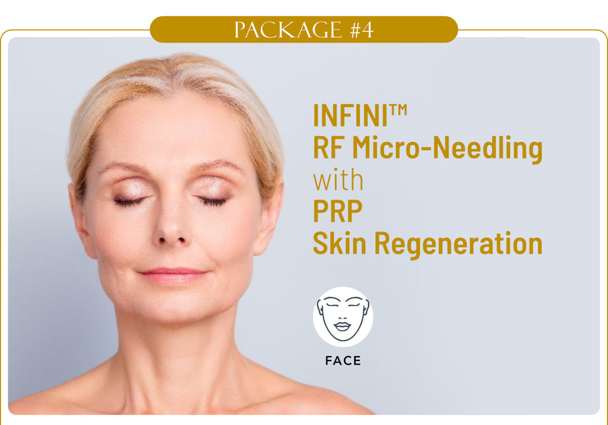 Package 4 - Rejuvenated complexion and reduction of wrinkles