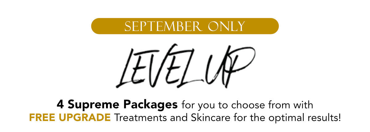 September Only - 4 Supreme Packages